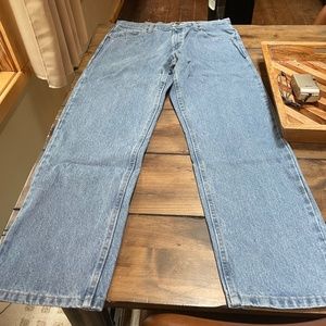 NWT Men’s 5 star Wrangler denim relaxed fit jeans 34x30
